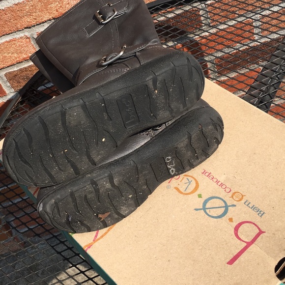 Born B.O.C Girls Riding Boot, Grey , Sz 1 - Picture 4 of 4